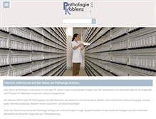 Tablet Screenshot of pathologie-koblenz.de